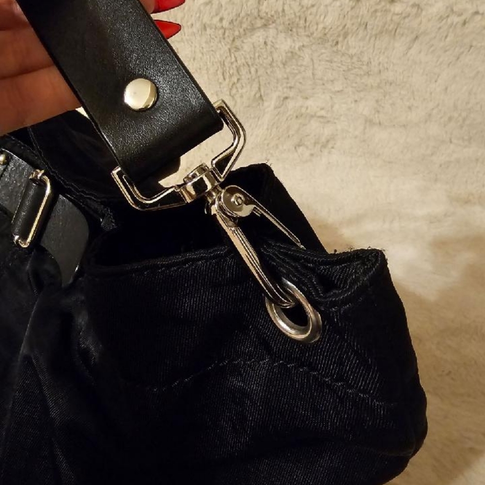 Banana Republic Black Fabric Tote - Picture 2 of 7